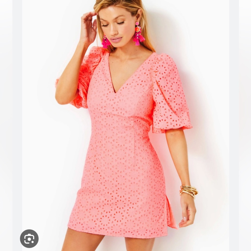 NWT Lilly Pulitzer Celestina V-Neck Romper Size 4